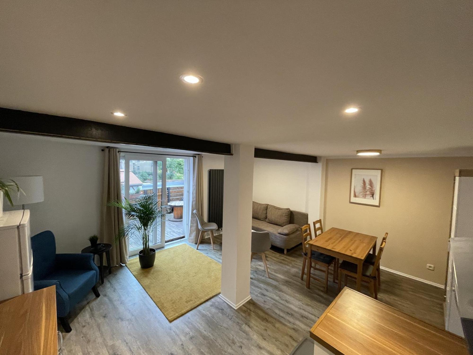 Ferienwohnung Happynest イェーナ エクステリア 写真